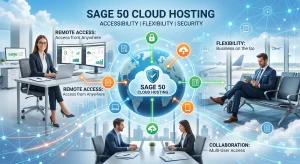 Sage 50 Cloud Hosting Explained for Easy Remote Accounting Access
